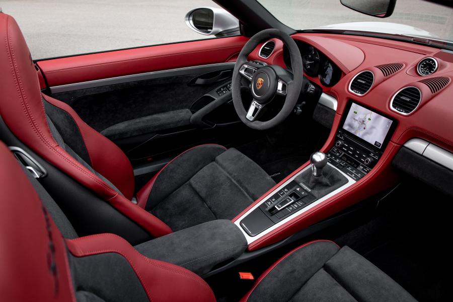 Интерьер Porsche 718 Spyder (982) 2019 года  (WW) (фото 313 из 318)